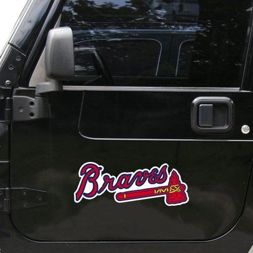 Atlanta Braves Logo Car Magnet