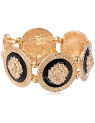Lions Head Stretch-Bracelet, 7"