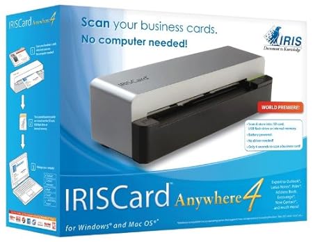 Irisscan Anywhere 4 - Mobile A6 Scanner (PC/Mac)