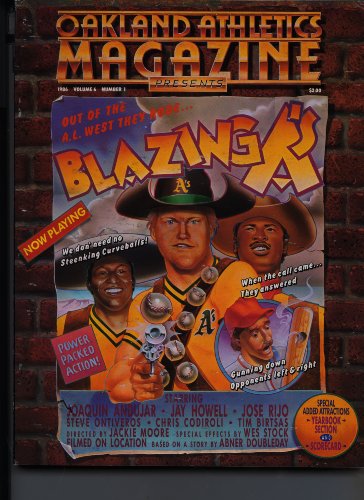 Oakland Athletics Magazine 1986 (volume 6)