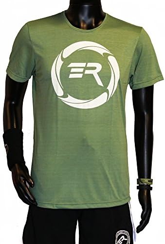 Men's Extreme Rush Signature Logo Tee-Green, M