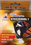 GliacialTech Silent 19dBA Hydrodynamic Fan 92mm 3 pin & 4 pin
