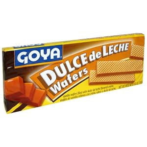 Goya, Cookie Wafer Dulce Leche, 5.6-Ounce (30 Pack)