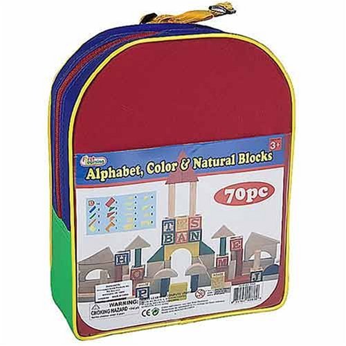 519V%2BPngfWL Wooden Alphabet, Color & Natural Blocks with Backpack