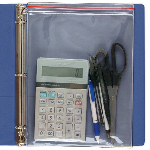 StoreSMART - Supply Zip Case for 3-Ring Binders - 100-Pack - Vinyl Plastic - VH309-100