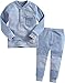 Vaenait Baby Kids Boys High Quality Winter Napped Sleepwear Pajama Set Warm Nap Line