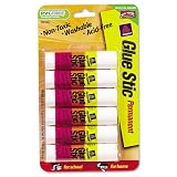 Avery Glue Stic, 0.26 oz, Pack of 6, (98095)