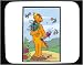 Mouse Pad with dinosaur, beautiful, flower, prehistoric, holding, pageant, animal Image