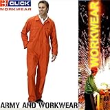 519V2PsNOLL. SL160  Adults New Orange 4XL,XXXXL,60 Coverall Overall Boiler Suit Suits workwear