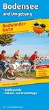 Radwanderkarte Bodensee und Umgebung: Mit Ausflugszielen, Einkehr- & Freizeittipps, wetterfest, reissfest, abwischbar, GPS-genau - 1:100000 - Publicpress