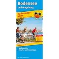 Radwanderkarte Bodensee und Umgebung: Mit Ausflugszielen, Einkehr- & Freizeittipps, wetterfest, reissfest, abwischbar, GPS-genau. 1:100000