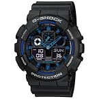 Casio G-Shock Ana-Digi Speed Indicator Black Dial Mens watch GA-100-1A2DR - G271