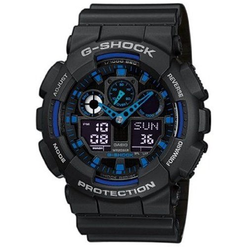 G-Shock Ana-Digi Speed Indicator Black Dial Men's watch #GA100-1A2