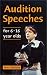 Audition Speeches 6-16 Yr Olds
