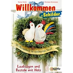 Willkommen-Schilder