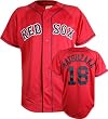 Daisuke Matsuzaka Majestic MLB Alternate Scarlet Replica Boston Red Sox Jersey