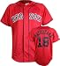 Daisuke Matsuzaka Majestic MLB Alternate Scarlet Replica Boston Red Sox Jersey