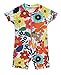 BeautyIn Girls Rash Guard Short Sleeve Swimming Costume Floral Swimsuits