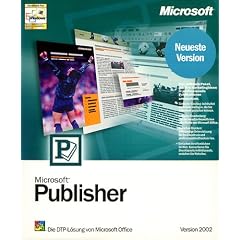 Microsoft Publisher 2002 deutsch (f�r PC)