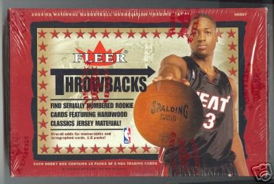 2004 05 Fleer Throwbacks Basketball Unopened Hobby Box