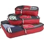eBags Packing Cubes - 3pc Set (Raspberry)