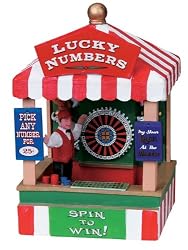 Lemax Carnival Village Collection Spin To Win Table Piece #83684