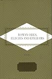 Roman odes, elegies and epigrams