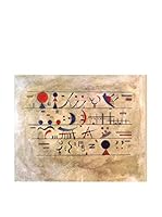 Especial Arte Lienzo Fila di segni - Kandisky Vassily Multicolor