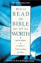 How to Read the Bible for All Its Worth