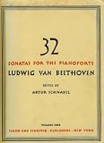 cover of 32 Sonatas for the Pianoforte [Sheet Music for Sonatas 1 - 17] (Volume One)