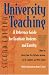 University Teaching: A Reference Guide For Graduate Students And Faculty