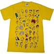 Simpsons Cast of Characters Multi Head Men's T-Shirt