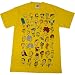 Simpsons Cast of Characters Multi Head Men's T-Shirt