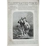 1857 の険しいポートランド道公爵家族山の印刷物
