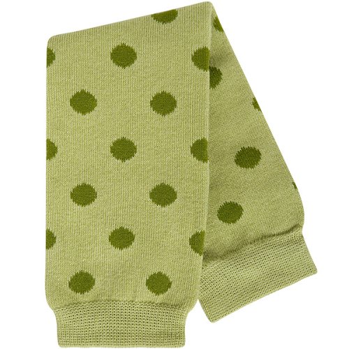 BabyLegs Green Polka Dot Leg Warmers