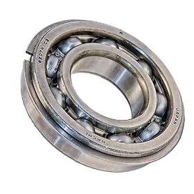 6207NR Nachi Bearing 35x72x17:Open:C3:Snap Ring:Japan