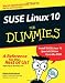 Book cover of SUSE Linux 10 For Dummies.