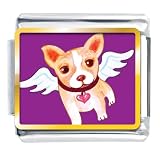 Animal Photo Chihuahua Dog From Heaven Italian Charms Bracelet Link