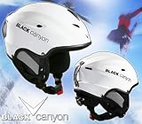 BLACK CANYON Damen Skihelm, Weiss, S
