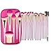 Makeup Brush Set, JAF 26pcs Vegan Cruelty Free Hypoallergenic Unscented Cute Rose Gold Professional Makeup Brushes Set Essential Cosmetic Makeup Brushes for Powder Foundation Blush Contour Concealer H