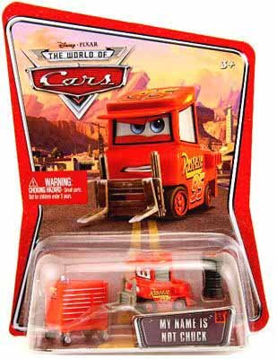 Buy Now at Amazon.com: Disney / Pixar CARS Movie 1:55 Die Cast Car Series 3 World Of Cars My Name Is Not Chuck [Tough Guy]