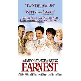 The Importance of Being Earnest [VHS]