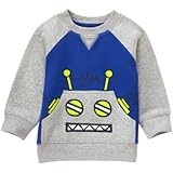 ジンボリー GYMBOREE/ ロボット プルオーバー オービット ブルー トップススウェット 12～18ヶ月【並行輸入】