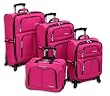 Leisure Lightweight 360 4 Piece Luggage Set