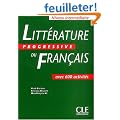 Litt�rature progressive du francais : Niveau interm�diaire, avec 600 activit�s
