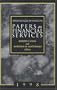 Brookings-Wharton Papers on Financial Services : 1998