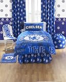  : Zap Chelsea Blue Crest Single Duvet Set