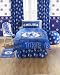 Kitchen & Housewares : Zap Chelsea Blue Crest Single Duvet Set