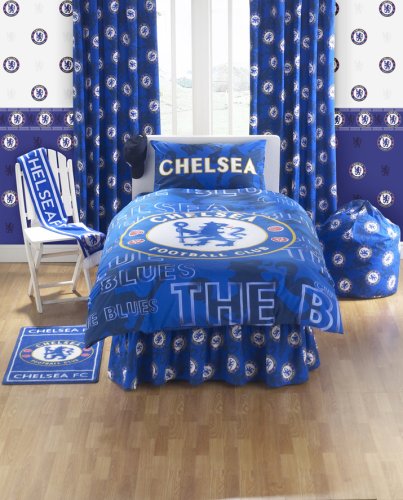 Zap Chelsea Blue Crest Duvet Set, Single