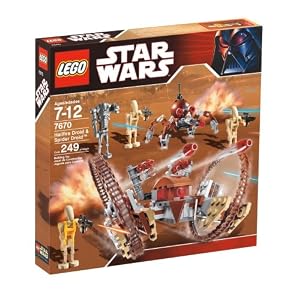 LEGO Star Wars Hail-Fire Droid and Spider Droids by Lego